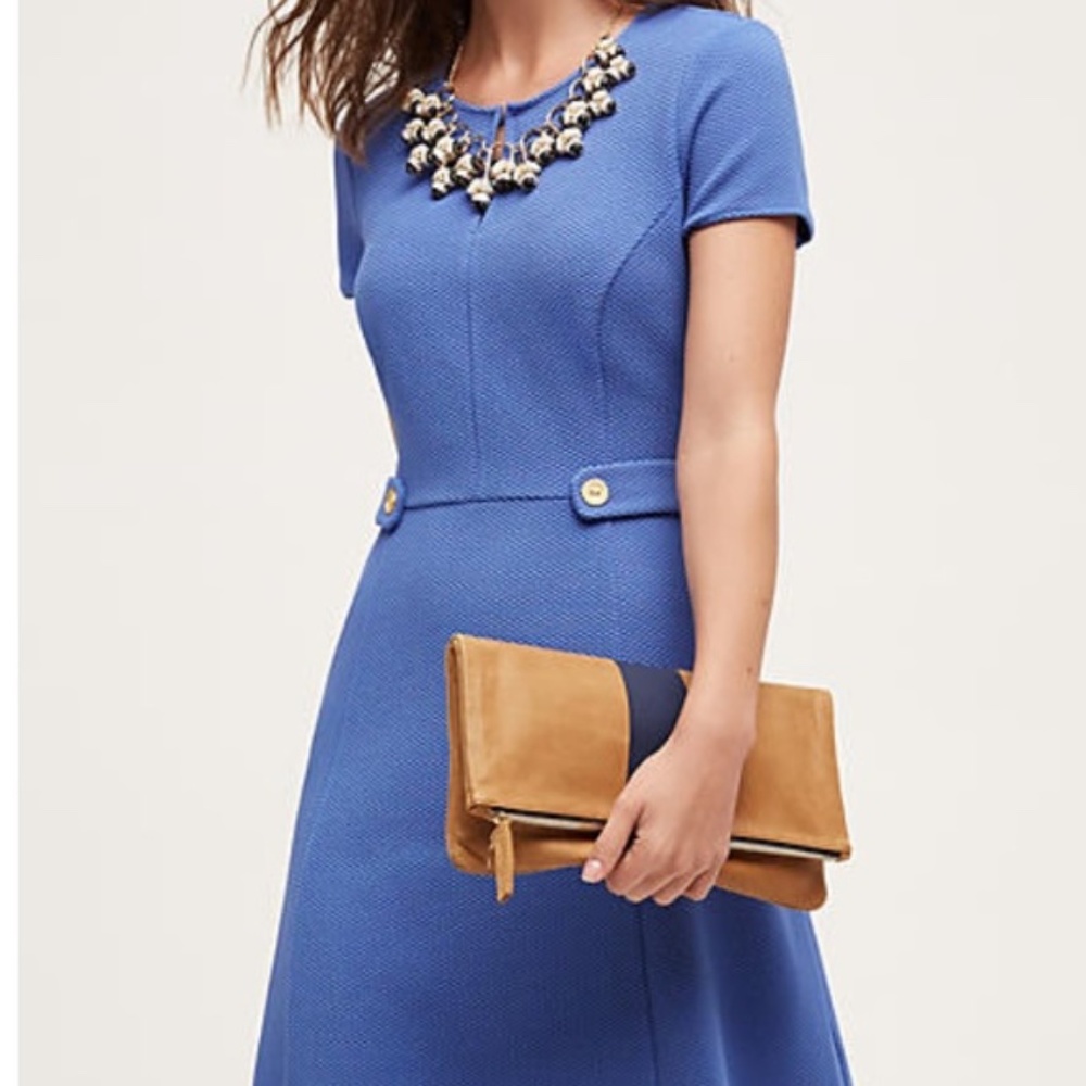 Tabitha Anthropologie Lorel Dress in Sky Blue, 4P